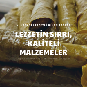 zeytinyağlı yaprak sarma tarifi salçalı