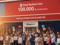 Ziraat Bankası 100.000 TL Kredi Faizi