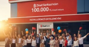 Ziraat Bankası 100.000 TL Kredi Faizi